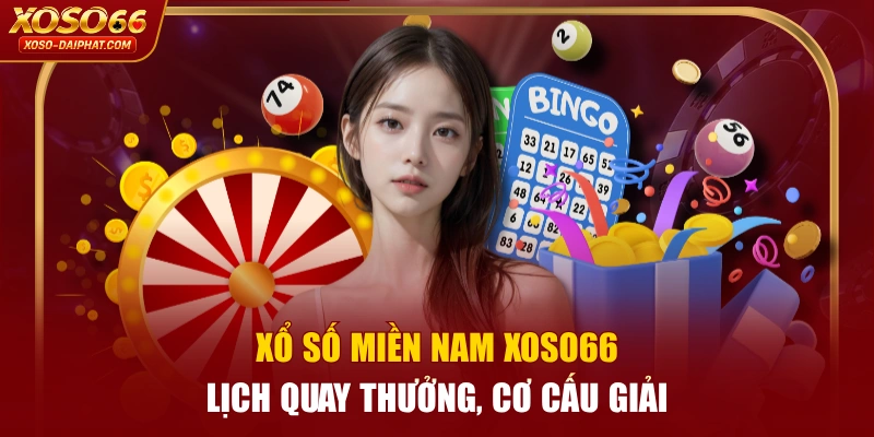 Xổ Số Miền Nam XOSO66 | Lịch Quay Thưởng, Cơ Cấu Giải 8 Xổ Số Miền Nam XOSO66 | Lịch Quay Thưởng, Cơ Cấu Giải